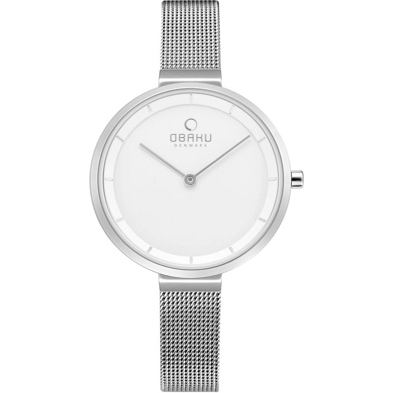 Obaku Womens Classic White Dial Watch - V225lxcimc 62$